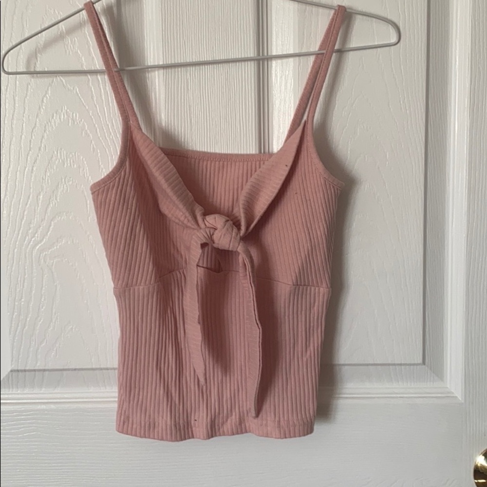 Pink tie top dropping price